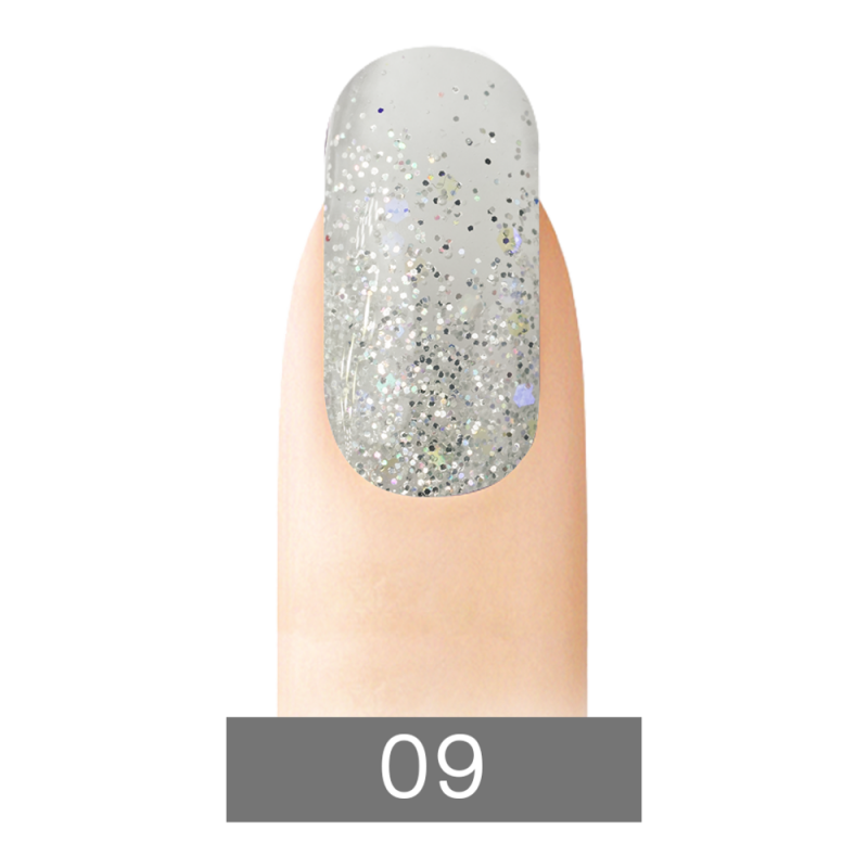 Cre8tion Nail Art Glitter, 009, 0.5oz KK1031 